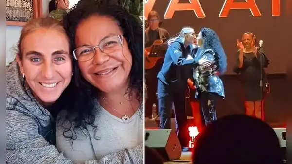 Eva Ayllón sorprende al presentar a Natalia Málaga en su concierto y hacerle especial dedicatoria: "Mi suerte ha cambiado a tu lado"