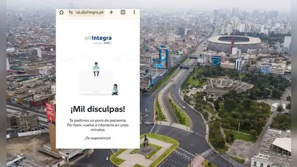 Usuarios reportaron caída de las plataformas de AFP Integra y Prima tras aprobarse el octavo retiro en 2025