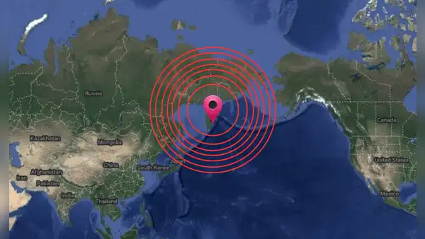 Terremoto en Rusia de magnitud 7.8 se registró este jueves frente a las costas de la península de Kamchatka