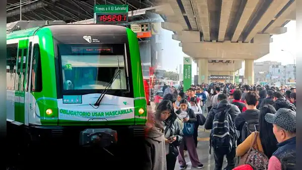 Línea 1 del Metro de Lima sugiere tomar otros medios de transporte por fallas técnicas persistentes