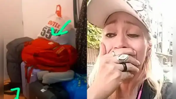 Peruana queda varada en calle de Italia por problemas con equipaje durante viaje: "Necesito irme a mi país"