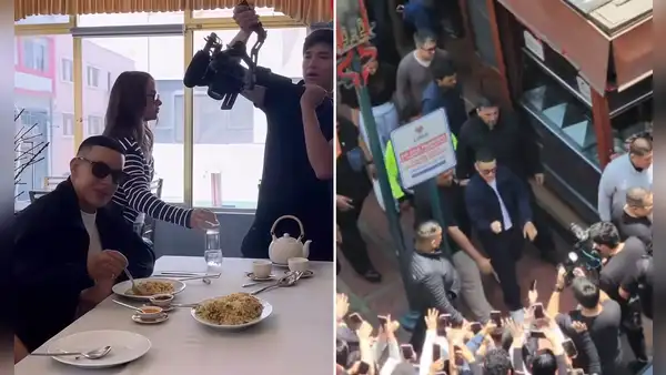 Daddy Yankee causa furor en el Barrio Chino tras probar la sazón de un chifa en Lima: "Perú es clave"