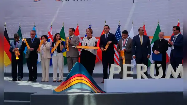 Perumin 37 empieza con saludo del papa León XIV y fecha incierta sobre inicio de Tía María