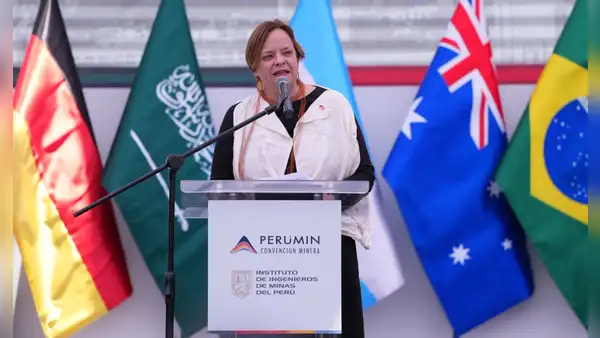 Sabine Bloch, embajadora de Alemania, en Perumin 37: “El 90% de las grandes mineras en el Perú tienen alguna máquina alemana”