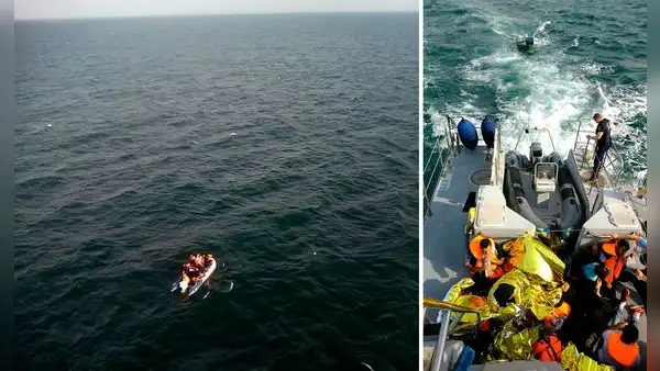 Francia rescata casi 400 inmigrantes en el canal de la Mancha que intentaban llegar a Reino Unido