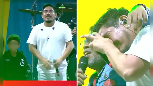 Erick Elera rompe en llanto junto a su hijo y Allison Pastor tras exponerse la promesa que le hizo a su madre