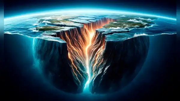 Geólogos detectaron bajo un extinto océano que una placa tectónica se está hundiendo y arrastraría a la superficie del planeta