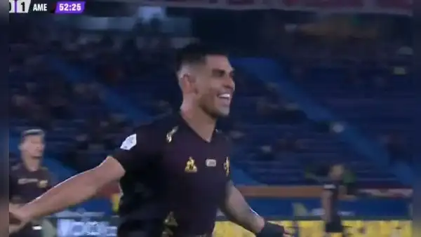 Luis Ramos anotó espectacular golazo con América de Cali ante Junior por Copa Colombia: hizo un 'caño' al defensor y rompió el arco