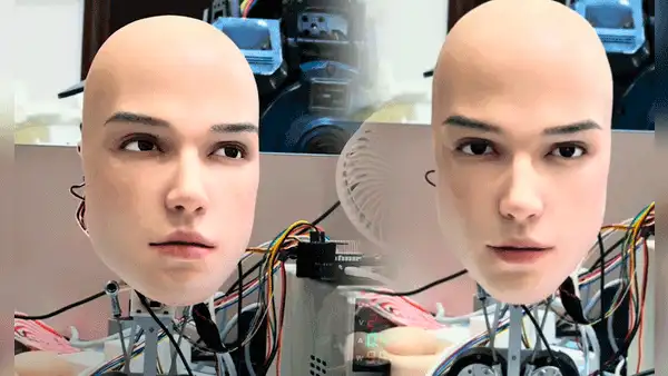 China reta el futuro de los robot humanoide con una cabeza robótica que parpadea, asiente y simula emociones reales