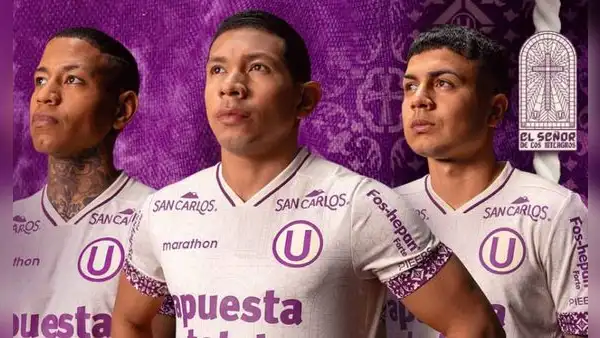 Universitario estrena inédita camiseta en honor al Señor de los Milagros: los detalles de la indumentaria que lucirá ante Juan Pablo II