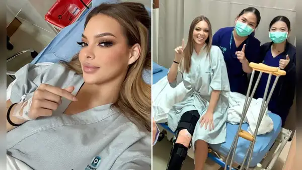 Flavia López, candidata peruana al Miss Grand International 2025, sufre una grave caída durante los ensayos: “Me ocasionó una lesión en la rodilla”