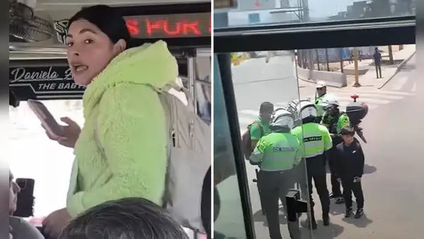 Liberan a chofer que fue detenido por cobrar pasaje a mujer policía y denuncia irregularidades: "No me enseñó su carnet"