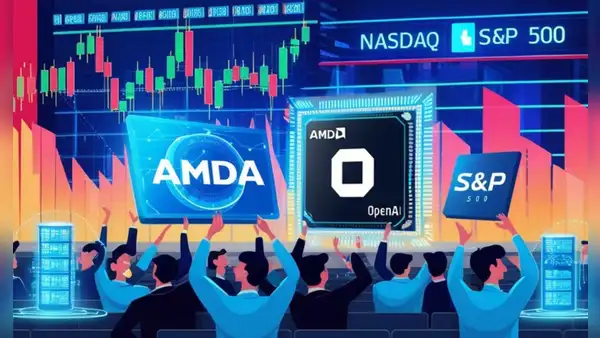AMD y OpenAI hacen que Wall Street suba a máximos históricos con US$101.000 millones en capitalización
