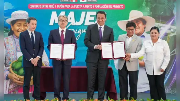 Perú y Japón sellan histórico acuerdo para modernizar el Proyecto Majes Siguas