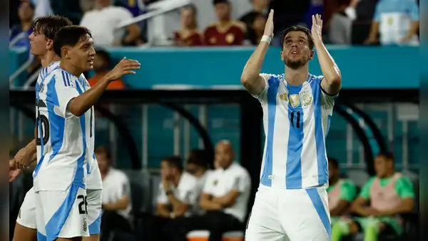 Sin Lionel Messi, Argentina venció 1-0 a Venezuela en el amistoso internacional de fecha FIFA