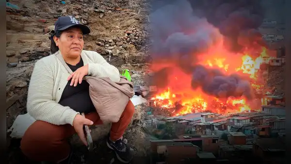 Mujer afectada por incendio en Pamplona Alta, en SJM, pide no ser reubicada de donde vivió por 14 años: "Lo hago por mis nietos"