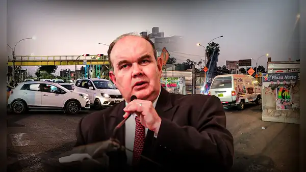 López Aliaga deja primer tramo 'rehabilitado' de la av. Túpac Amaru sin señalización, tráfico y con reportes de accidentes