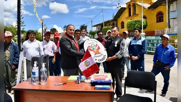 Presidente de la Corte de Cajamarca instala juzgado de paz en el Centro Poblado de Chaquil