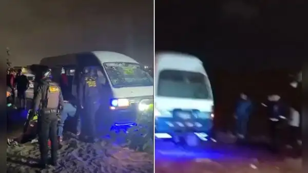 Asesinan a chofer y copiloto de combi con ruta Chepén-Lurín cuando terminaban su última jornada