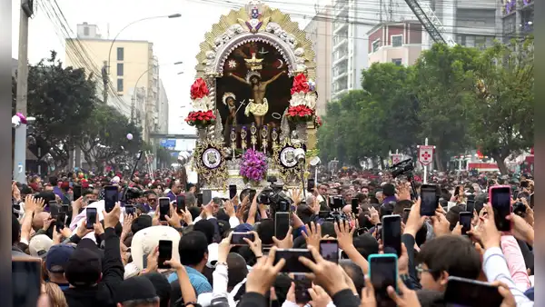 Señor de los Milagros EN VIVO, tercer recorrido: sigue la ruta de la procesión este domingo 19 de octubre