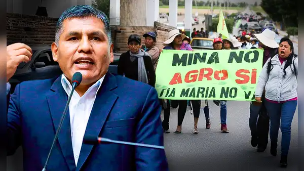 Tía María: Jaime Quito demanda la nulidad de resolución que autoriza inicio de actividades de explotación