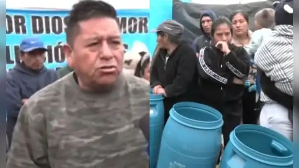 Damnificado de incendio en Pamplona Alta denuncia falta de agua: "Congresistas y ministros vinieron para la foto y el tiktok"