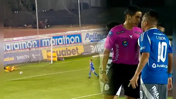 Christian Cueva tuvo partido para el olvido pese a clasificación de Emelec: 'pechó' al árbitro y falló un penal clave