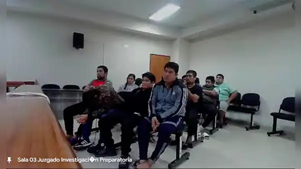 Dictan prisión preventiva contra los 16 presuntos integrantes de organización criminal en La Libertad