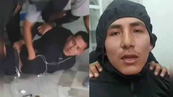 Extorsionador es capturado por la PNP cuando exigía cupo a trabajador de farmacia en El Agustino