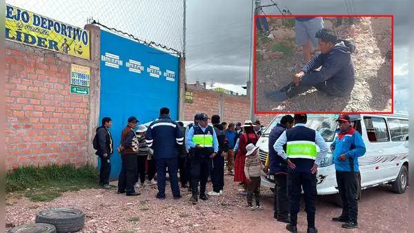 Delincuente se salva de ser linchado tras ser capturado huyendo con una moto robada en Juliaca