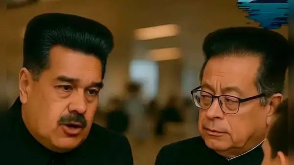 Bukele publica video hecho con IA en el que ‘arresta’ a Maduro y Petro y se los lleva a megacárcel del CECOT