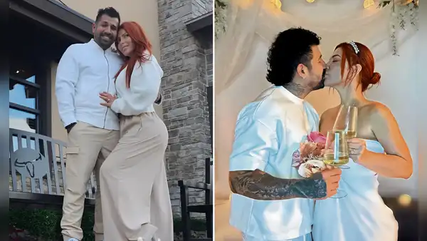 Milena Zárate se casó con el tatuador Carlos Mendoza en una boda simbólica en Estados Unidos: “Nuestra locura de amor”