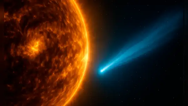 El cometa 3I/ATLAS aumentó su brillo al pasar detrás del sol mientras el mundo espera su reaparición