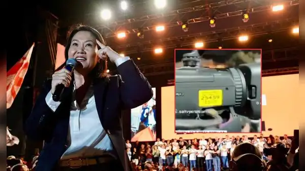 Fuerza Popular se salvaría de sanción del JNE por usar cámara del Congreso en mitin de Keiko Fujimori