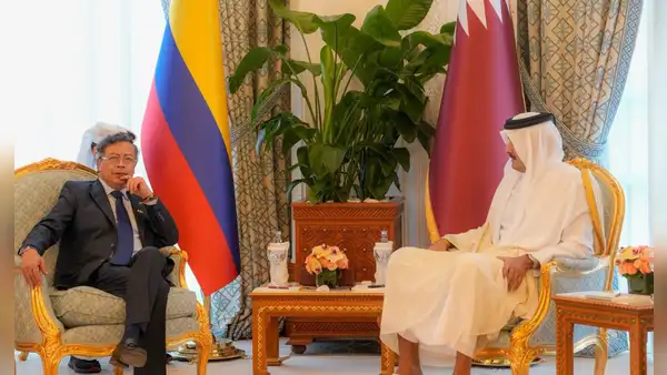 Petro refuerza apoyo internacional para Colombia tras dialogar con el emir de Catar sobre la paz, economía y lazos con EE. UU.