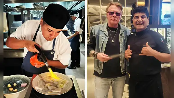 Joven chef conmueve al decir que fue despedido solo por tomarse foto con Axl Rose, de la banda Guns N' Roses, pero enfatiza: "Valió la pena"
