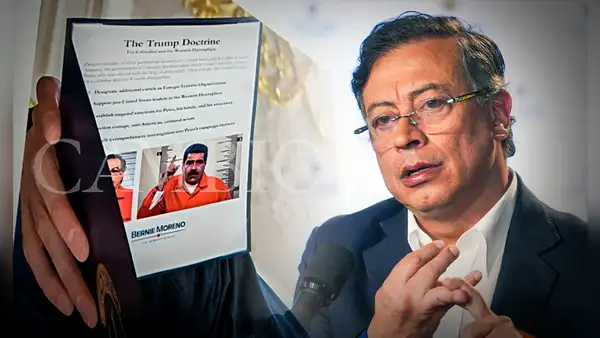 Crece la tensión entre Colombia y EE.UU. tras difusión de una foto de Petro y Maduro como presos por gobierno de Trump