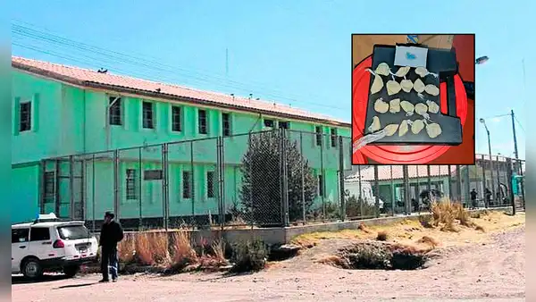 Interno es sorprendido con droga en penal de Juliaca: será enviado a Challapalca