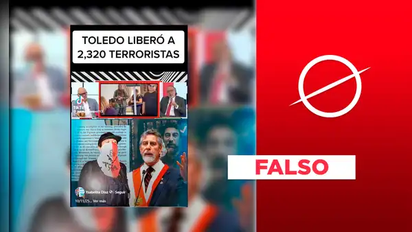 Alejandro Toledo no liberó a 2.320 terroristas durante su gobierno: se excarceló a 95 personas que estaban en prisión por error judicial