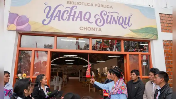 Inauguran la primera sede rural de la Biblioteca Nacional en Huancavelica, creada por y para la comunidad andina