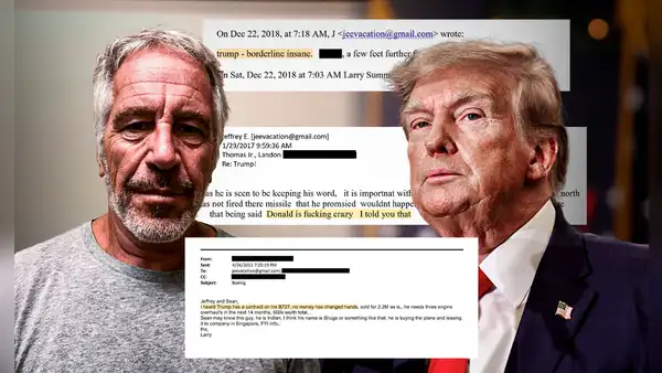 Los 20.000 mails que exponen el rostro de Trump ante los ojos de Epstein: “Está al borde de la locura”
