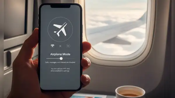 Modo avión de smartphones: ¿qué es y realmente es necesario activarlo en tus vuelos?