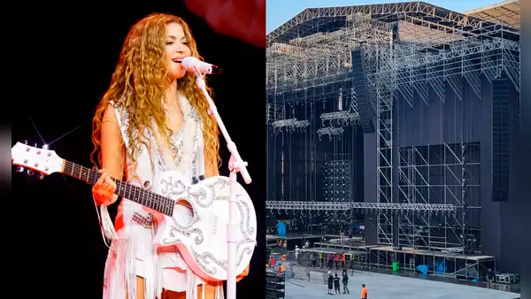 Shakira ya está en Lima: conoce cómo luce el escenario instalado para los conciertos de la colombiana en el Estadio Nacional