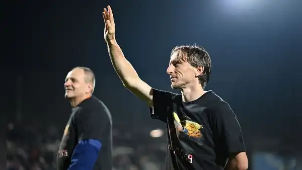 Luka Modric jugará su quinta Copa del Mundo con Croacia, que ayer venció 3-1 a Islas Feroe