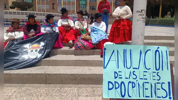Movilizaciones contra el gobierno de José Jerí continuarán en Puno