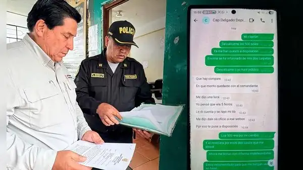 Comandante y capitán PNP son acusados de cobrar S/ 5 mil a suboficiales para no cambiarles de puesto