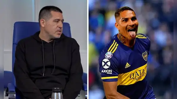 Juan Roman Riquelme revela que Paolo Guerrero pudo llegar a Boca Juniors: "Yo pregunté por él"