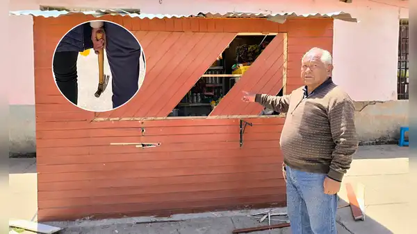 Por segunda vez roban quioscos escolares usando un martillo en Juliaca: pérdidas superan los 1.000 soles