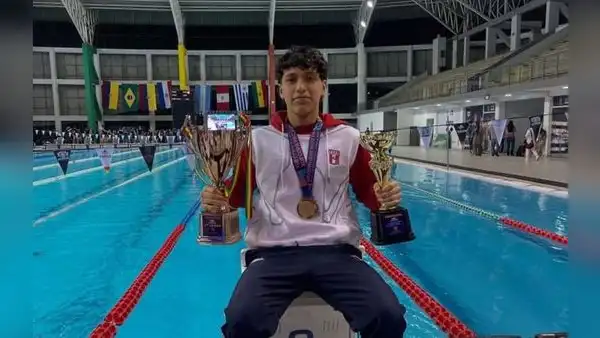 Triunfo peruano: Zacarías Rivera, promesa y esperanza de la natación