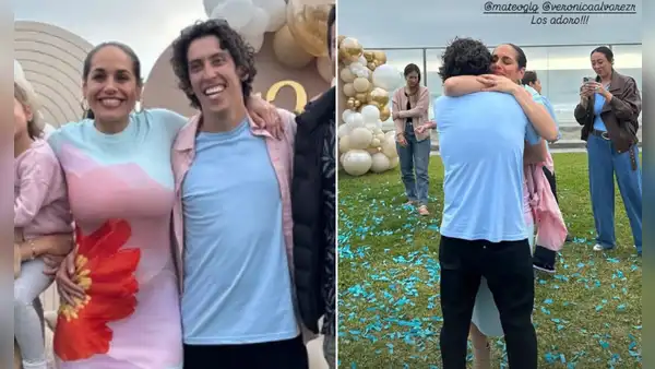 Mateo Garrido Lecca y Verónica Álvarez revelan el género de su primer bebé en emotiva celebración